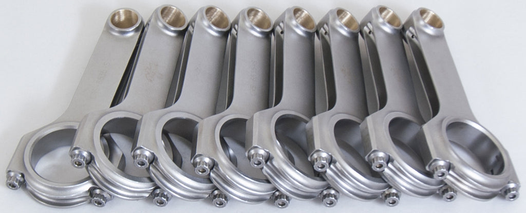 EAGLE CRS65353D BBC 4340 Forged H-Beam Rods 6.535in