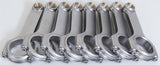 EAGLE CRS65353D BBC 4340 Forged H-Beam Rods 6.535in