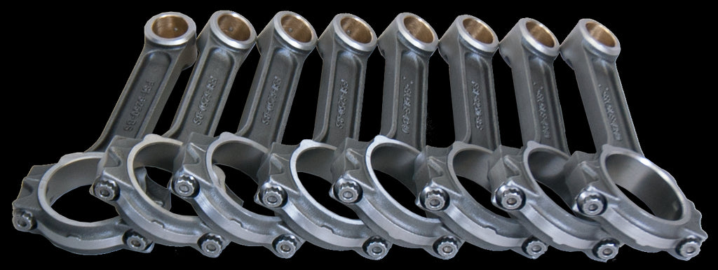 EAGLE FSI6250B SBC Forged 4340 I-Beam Rods 6.250 w/7/16 Bolts