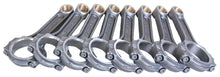 Load image into Gallery viewer, EAGLE FSI6385 BBC Forged 4340 I-Beam Rods 6.385 w/7/16 Bolts