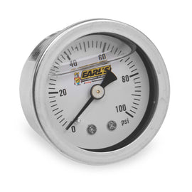 EARLS 100187ERL Pressure Gauge 100psi Liquid Filled