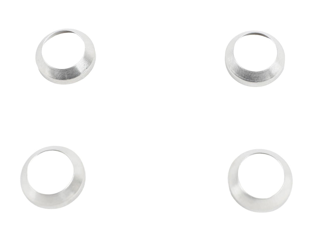 EARLS 169110ERL EARLS 169110ERL 10 AN Conical Aluminum Seals, Natural Finish, Set of 4