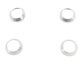 EARLS 169110ERL EARLS 169110ERL 10 AN Conical Aluminum Seals, Natural Finish, Set of 4