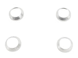 EARLS 169110ERL EARLS 169110ERL 10 AN Conical Aluminum Seals, Natural Finish, Set of 4