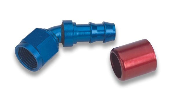 EARLS 704609ERL #8 45 Super Stk Hose End