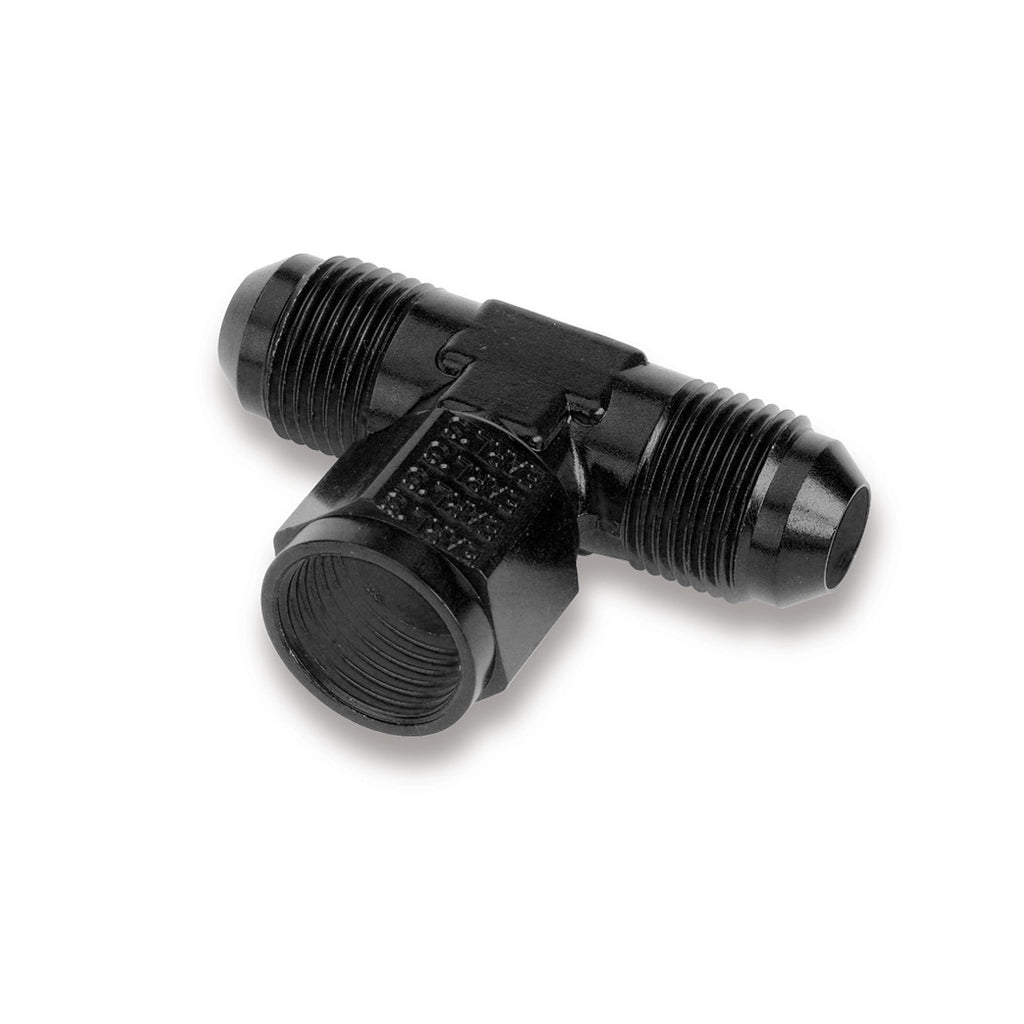 EARLS AT925108ERL Adapter Fitting Tee AN Female Swvl on Side 8an