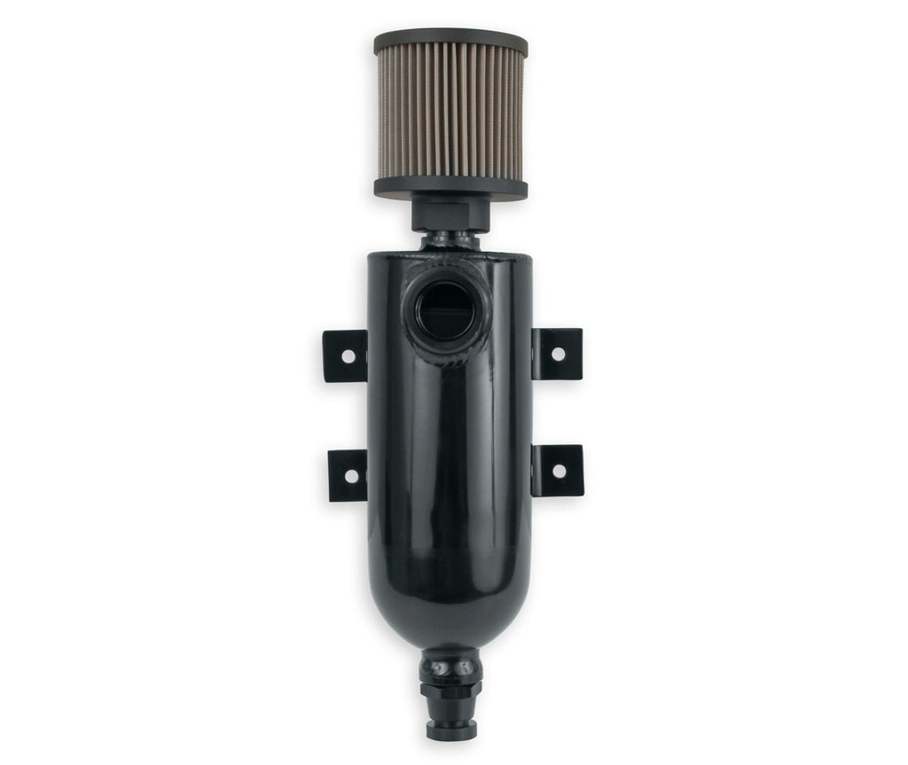 EARLS CT100ERL Breather Tank/Catch Can w/12an O-Ring Port