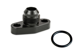 EARLS GT0001ERL Turbo Oil Drain Back Flange  10an - Black