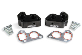 EARLS LS0022ERL GM LS Remote Water Pump Adapters (2pk) Black