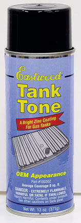 EASTWOOD 10030Z EASTWOOD Tank Tone Zinc Phosphate Acrylic Enamel Aerosol Spray - Silver, 13 oz