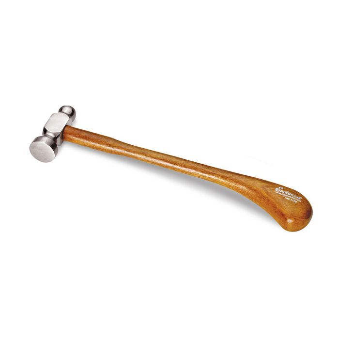 EASTWOOD 28241 EASTWOOD 28241 Ball Peen Hammer with 1-Inch Flat Face and 11/16-Inch Ball End, Wood Handle