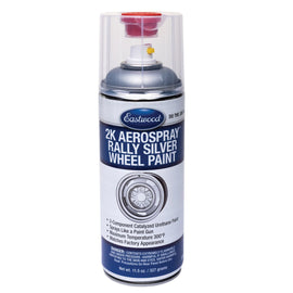 EASTWOOD 33908Z EASTWOOD 33908Z 11.5 oz Rally Silver 2K Aerospray Wheel Paint with Catalyzed Urethane Finish