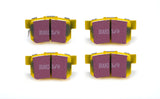 EBC BRAKES USA INC DP41193R Brake Pads Yellowstuff Rear Honda