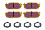 EBC BRAKES USA INC DP41816R Brake Pads Yellowstuff Rear Toyota Land Crusier