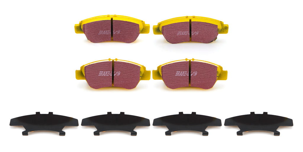 EBC BRAKES USA INC DP42041R Brake Pads Yellowstuff Front Honda 08-20