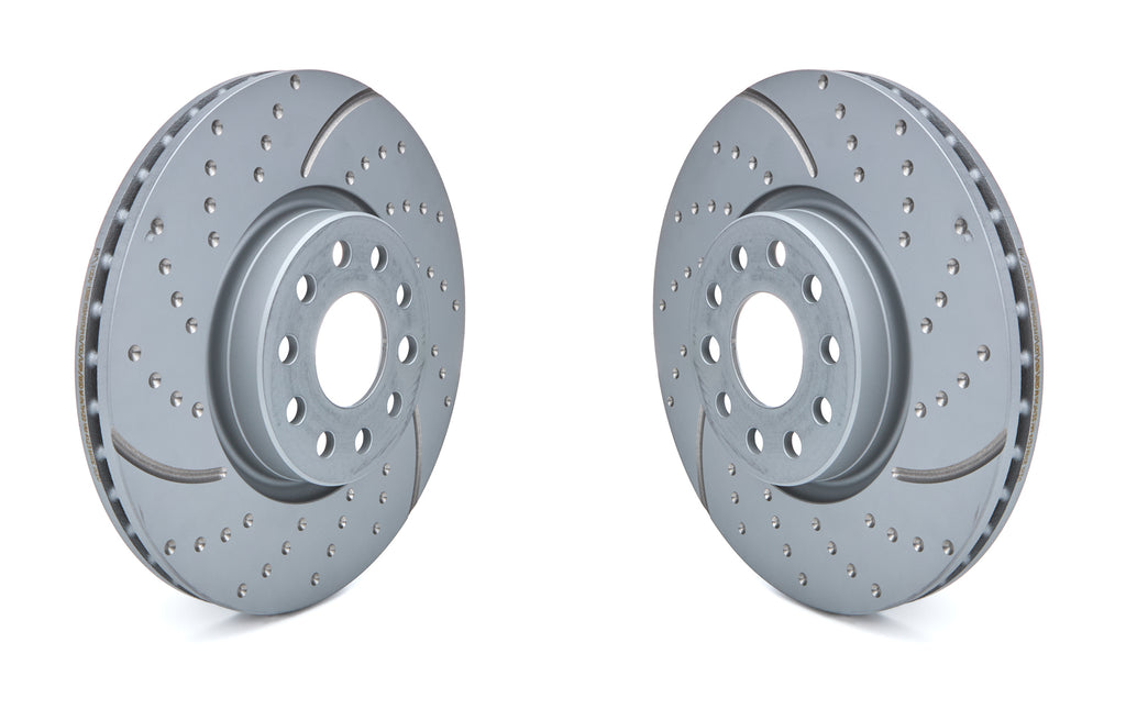 EBC BRAKES USA INC GD1386 Brake Rotor Kit Turbo Front Volkswagen Golf