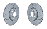EBC BRAKES USA INC GD1386 Brake Rotor Kit Turbo Front Volkswagen Golf