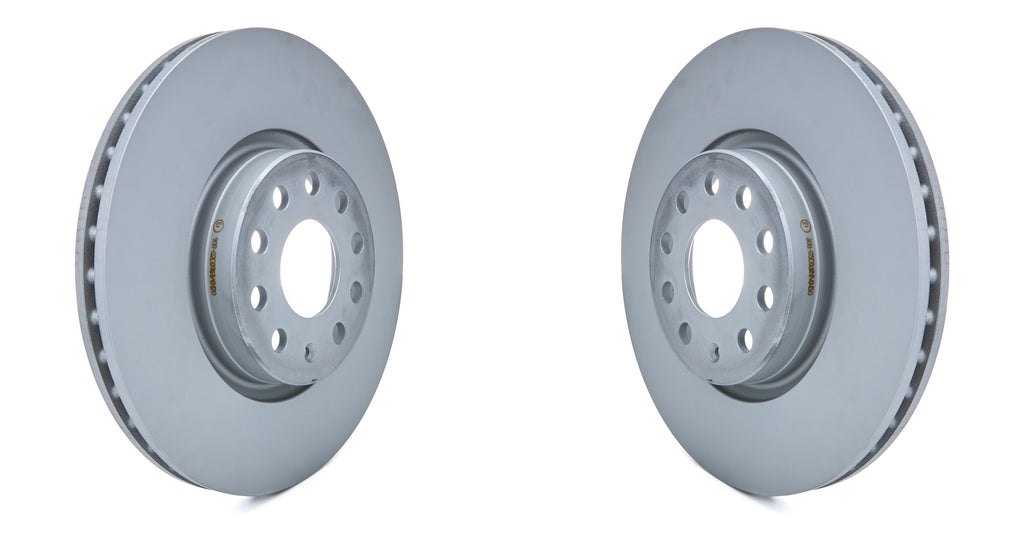 EBC BRAKES USA INC RK1386 Brake Rotor Set Front Audi