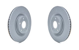 EBC BRAKES USA INC RK1846 Brake Rotor Kit Rear Audi