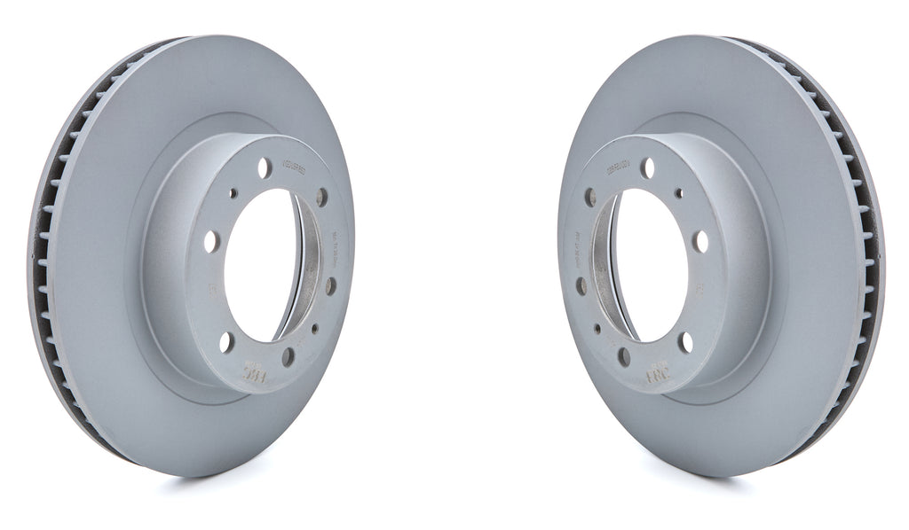 EBC BRAKES USA INC RK7237 Brake Rotor Set Front Toyota