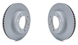 EBC BRAKES USA INC RK7237 Brake Rotor Set Front Toyota