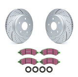 EBC BRAKES USA INC S3KF1153 Brake Rotor & Pad Kit Greenstuff Durango