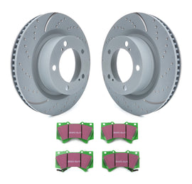 EBC BRAKES USA INC S3KF1191 Brake Rotor & Pad Kit Greenstuff Toyota