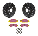 EBC BRAKES USA INC S5KF1470 Brake Rotor & Pad Kit Yellowstuff GM Truck/SUV