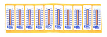 Load image into Gallery viewer, EBC BRAKES USA INC TS001 Tempature Decal Caliper 8 Level 10pk