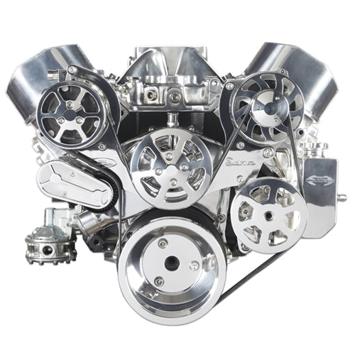 EDDIE MOTORSPORTS MS107-50BP Serpentine Pulley Kit Big Block Chevy