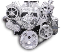 Load image into Gallery viewer, EDDIE MOTORSPORTS MS107-55BP Serperntine Pulley Kit Small Block Chevy
