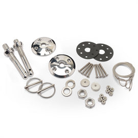 EDDIE MOTORSPORTS MS110-44P Hood Pin Kit Thru-Bolt