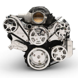 EDDIE MOTORSPORTS MS117-90BP Serperntine Pulley Kit LS Engine