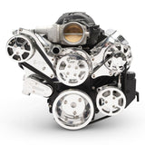EDDIE MOTORSPORTS MS117-90P Serpentine Pulley Kit LS Engine