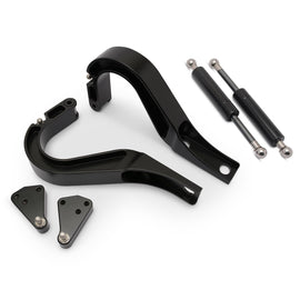 EDDIE MOTORSPORTS MS149-10MB EDDIE MOTORSPORTS Billet Trunk Hinges Matte Black - Part MS149-10MB