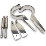 EDDIE MOTORSPORTS MS149-17P Billet Trunk Hinges Polished