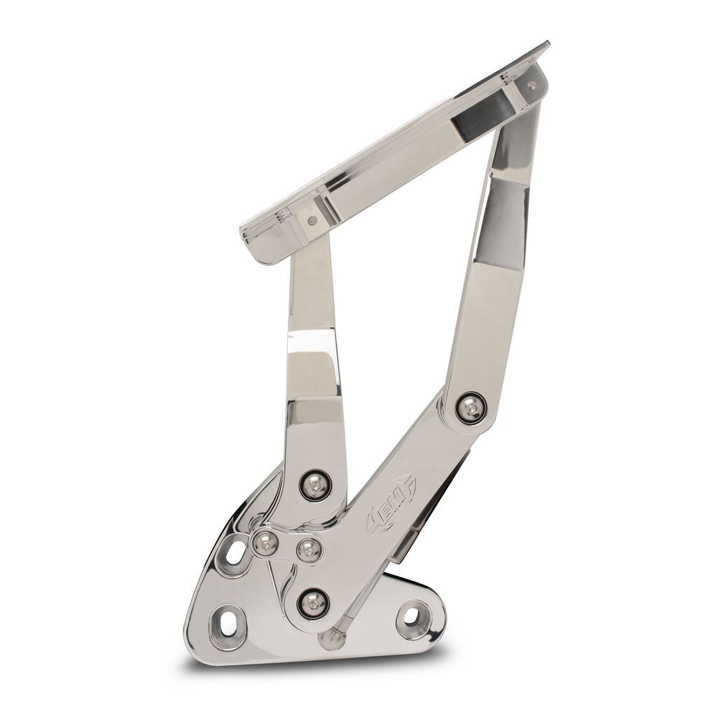 EDDIE MOTORSPORTS MS149-23P Billet  Hood Hinges Polished