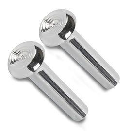 EDDIE MOTORSPORTS MS274-19P Door Lock Knob Pair Polished