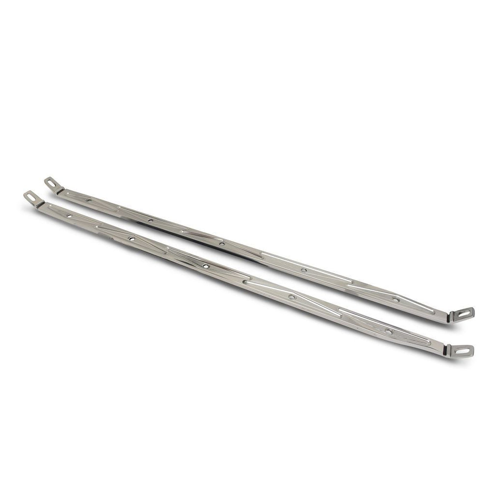 EDDIE MOTORSPORTS MS274-35P Hood Brace Supports Polished
