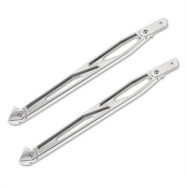 EDDIE MOTORSPORTS MS275-18P Billet Fender Braces Polished