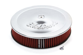 EDELBROCK 1206 Pro-Flow Air Cleaner Kit 14in x 3in Chrome