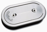 EDELBROCK 1235 Oval Air Cleaner for Dual Quads