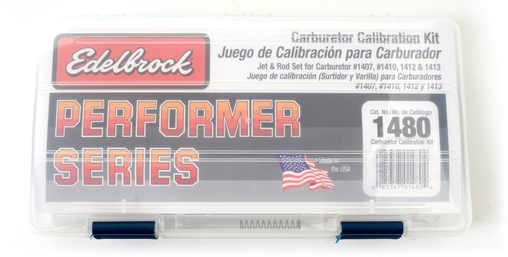 EDELBROCK 1480 Calibration Kit for 1407 1410- 1412 & 1413