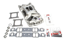 Load image into Gallery viewer, EDELBROCK 2042 SBC 7501 Intake Manifold &amp; Installation Kit