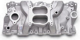EDELBROCK 2104 SBC Performer Q-Jet Manifold - 262-400