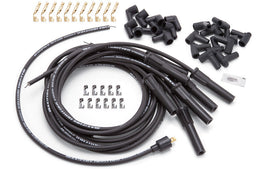 EDELBROCK 22700 Max Fire Plug Wire Set w/Str Flex Boots Black