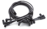EDELBROCK 22702 Max Fire Plug Wire Set SBC w/HEI 90 Deg Black