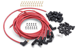 EDELBROCK 22711 Max Fire Plug Wire Set w/HEI 90 Degree Red