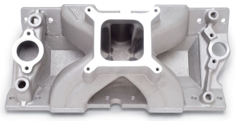 EDELBROCK 2814 SBC Victor Bowtie Manifold - Vortec