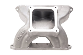 EDELBROCK 2858 SBC Victor Manifold - Glidden 18 Degree